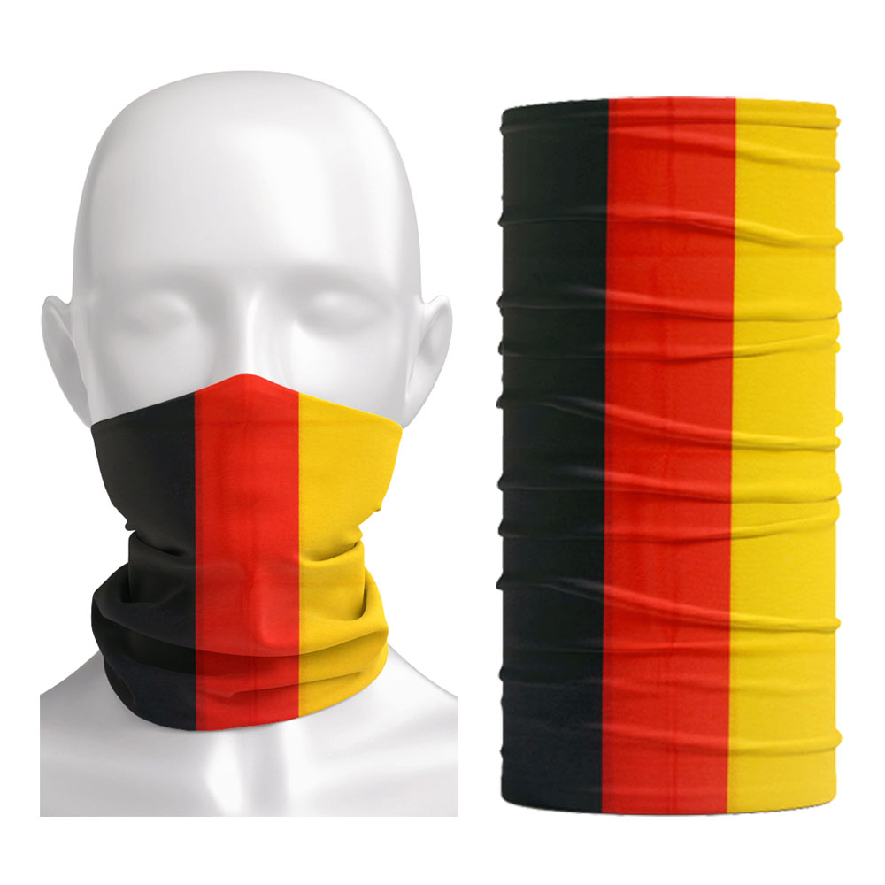 Cycling Gear Germany - Bandana Bendera Jerman Penutup Leher Bendera