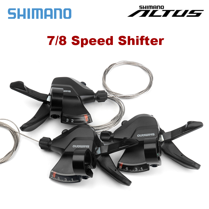 Cycling Gear Kit - Shimano M315 Tuas pemindah gigi sepeda,