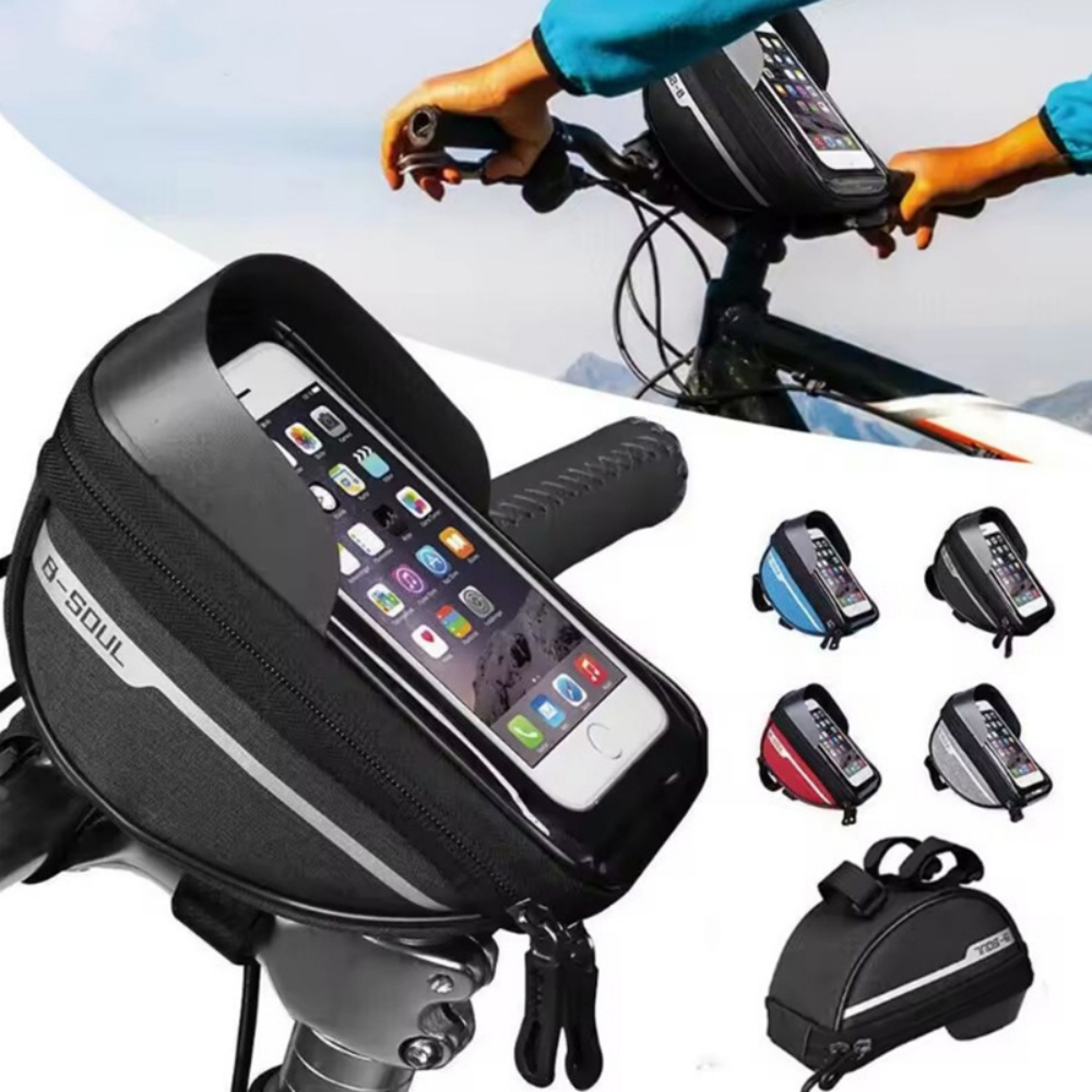 Tas Telepon Stang Sepeda Tahan - Cycling Gear Design ulasan dan harga