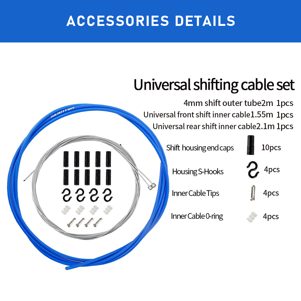 AKA Set Kabel & Selubung Rem/P - Cycling Gear Kit ulasan dan harga