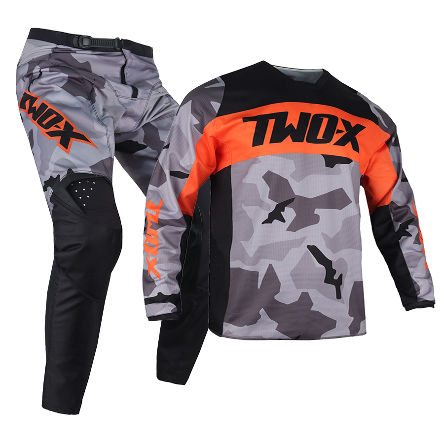 Setelan Jersey dan Celana MX R - Cycling Gear Kit ulasan dan harga