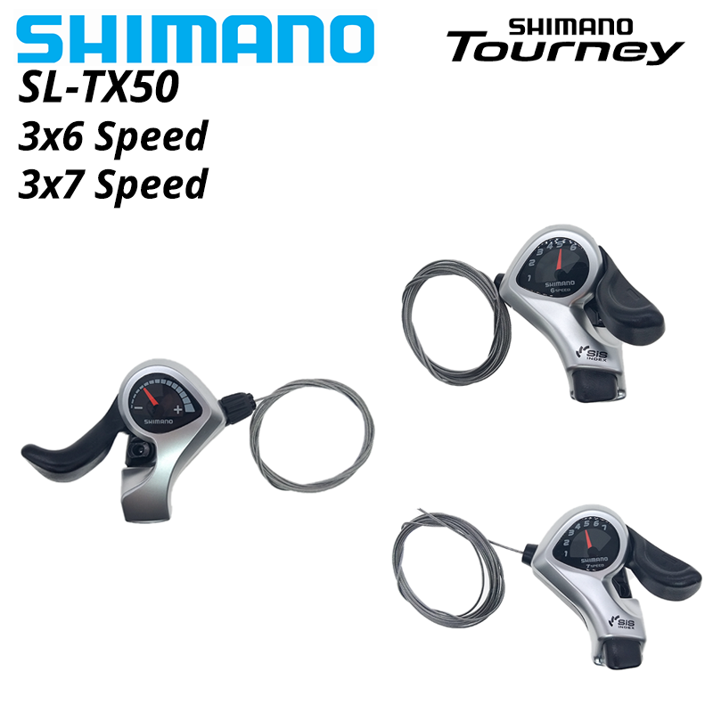 Shimano TX50 Tuas pemindah gig - Cycling Gear Kit ulasan dan harga