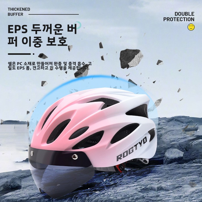 Helm Sepeda Visor Magnetik Ber - Road Cycling Essential Gear ulasan dan harga