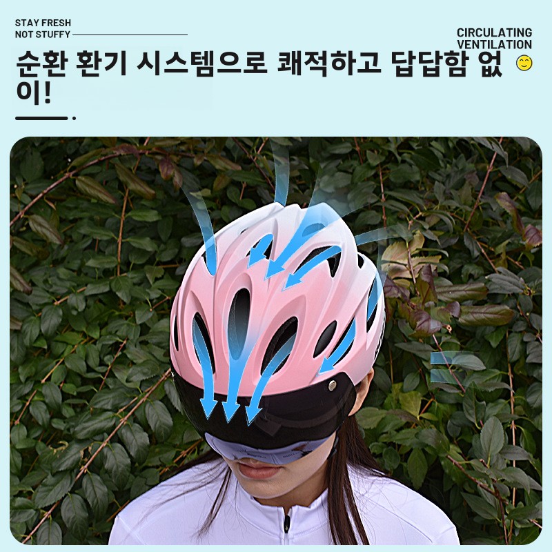 Helm Sepeda Visor Magnetik Ber - Road Cycling Essential Gear ulasan dan harga