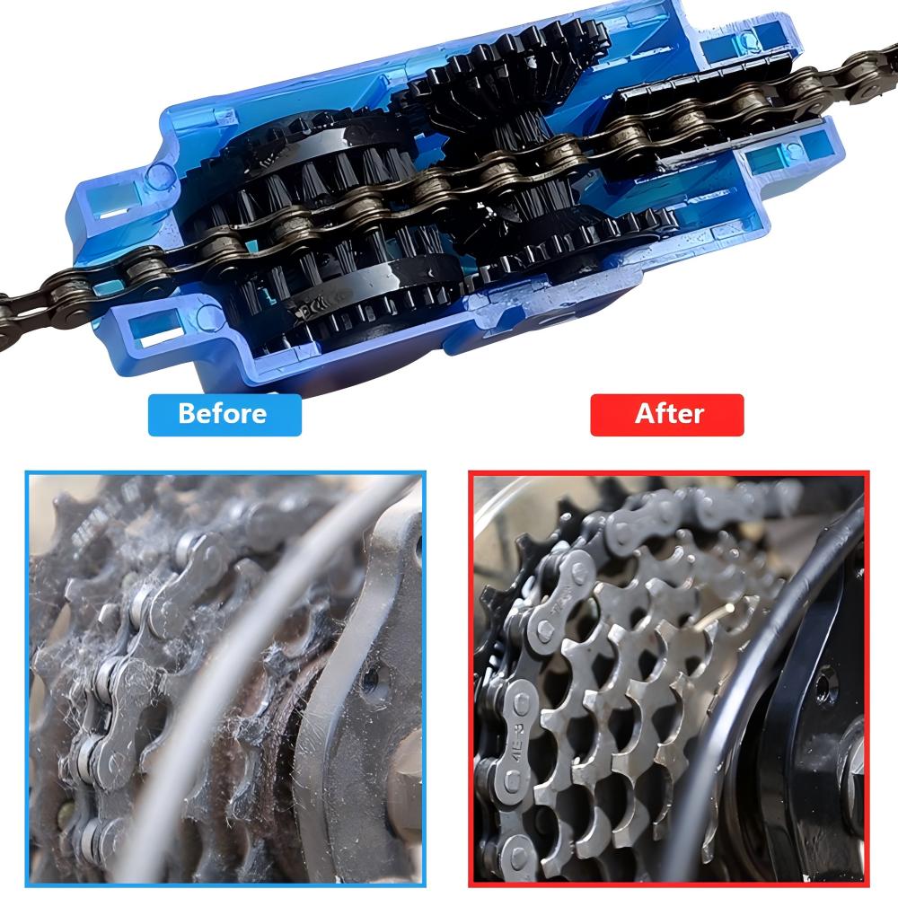 Sikat Pembersih Rantai Sepeda, - Cycling Gear Kit ulasan dan harga