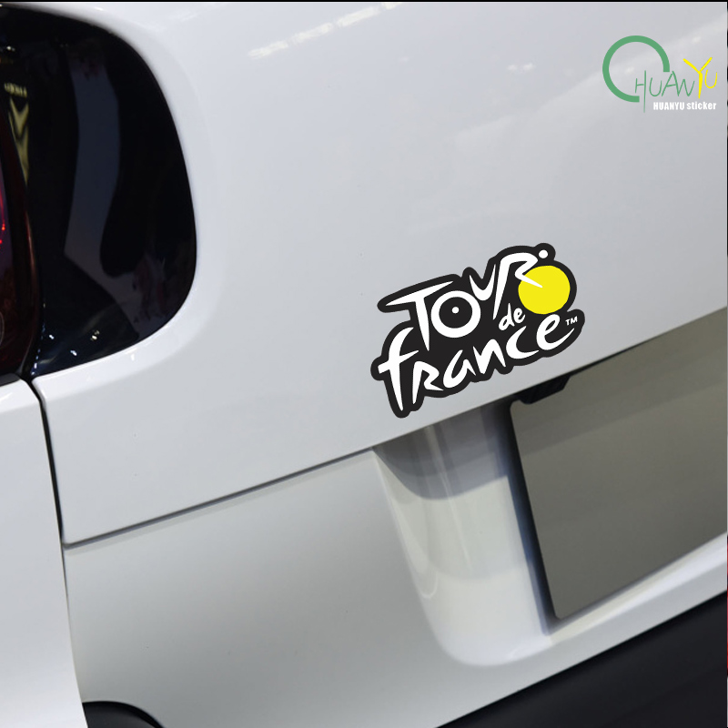 Stiker logo Tour de France unt - Cycling Gear Kit ulasan dan harga