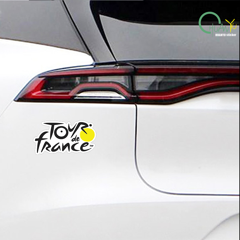 Stiker logo Tour de France unt - Cycling Gear Kit ulasan dan harga