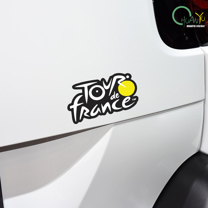Stiker logo Tour de France unt - Cycling Gear Kit ulasan dan harga