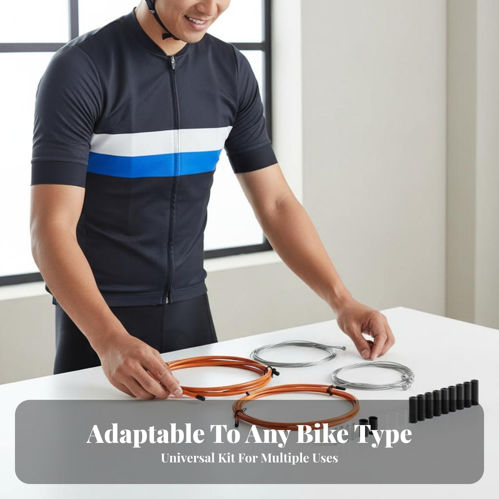 Set Kabel Rem Sepeda dengan Fu - Cycling Gear Kit ulasan dan harga