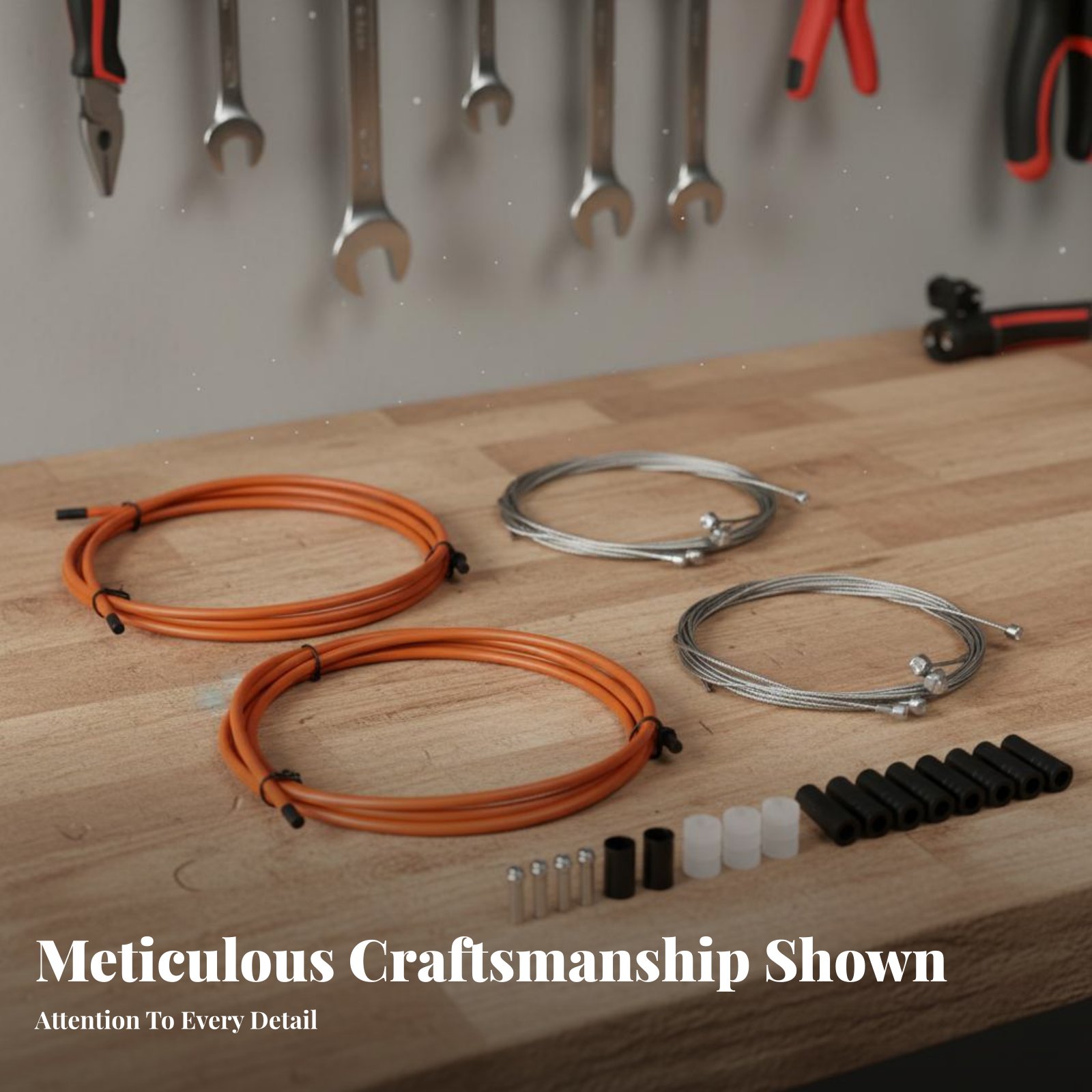 Set Kabel Rem Sepeda dengan Fu - Cycling Gear Kit ulasan dan harga