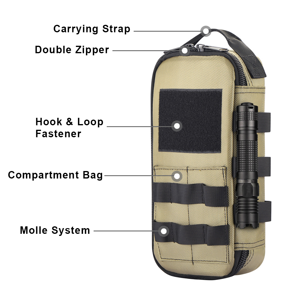 Tas Utilitas Taktis EDC Tas Pe - Cycling Gear Organiser ulasan dan harga