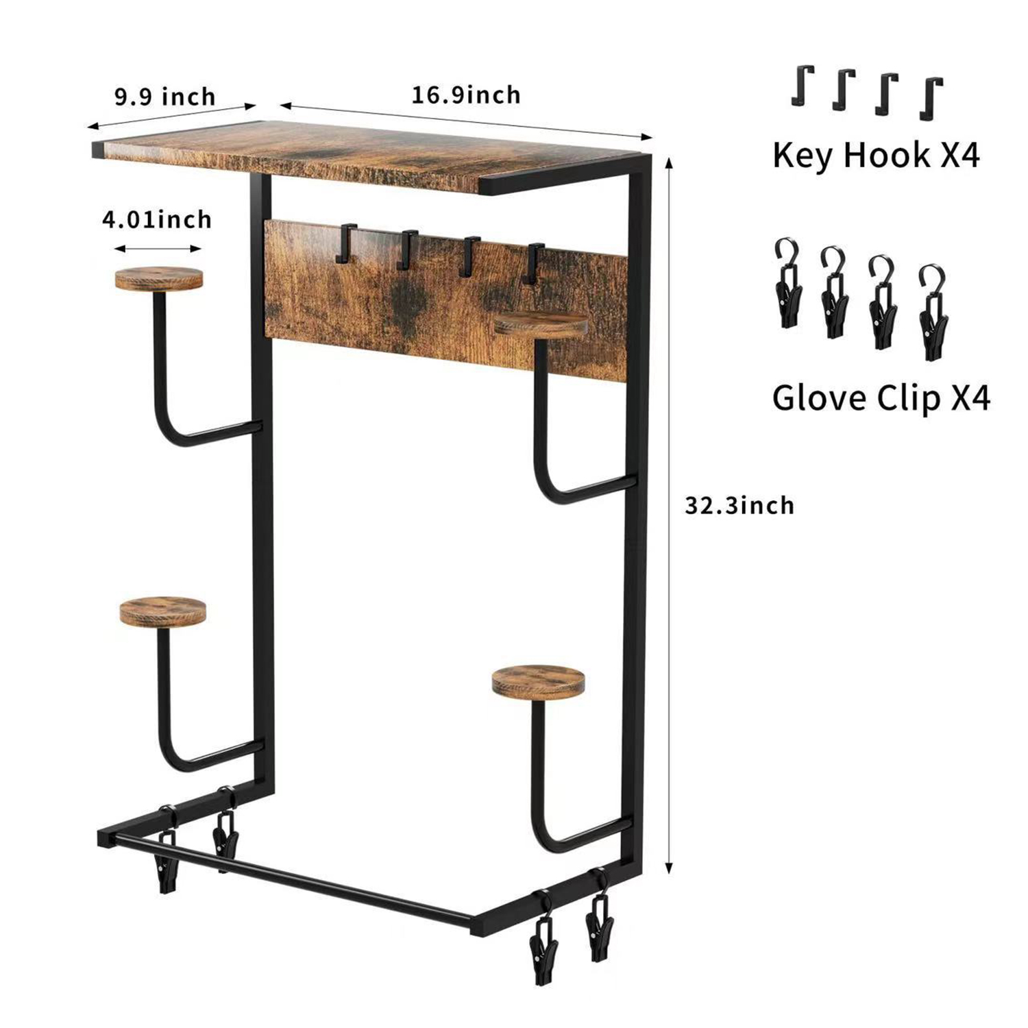 Tempat Helm Sepeda Motor, Rak  - Cycling Gear Organiser ulasan dan harga