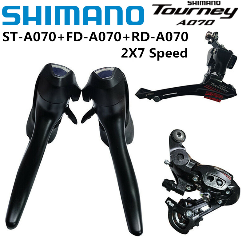 SHIMANO TOURNEY A070 2X7 Kecep - Cycling Gear Kit ulasan dan harga